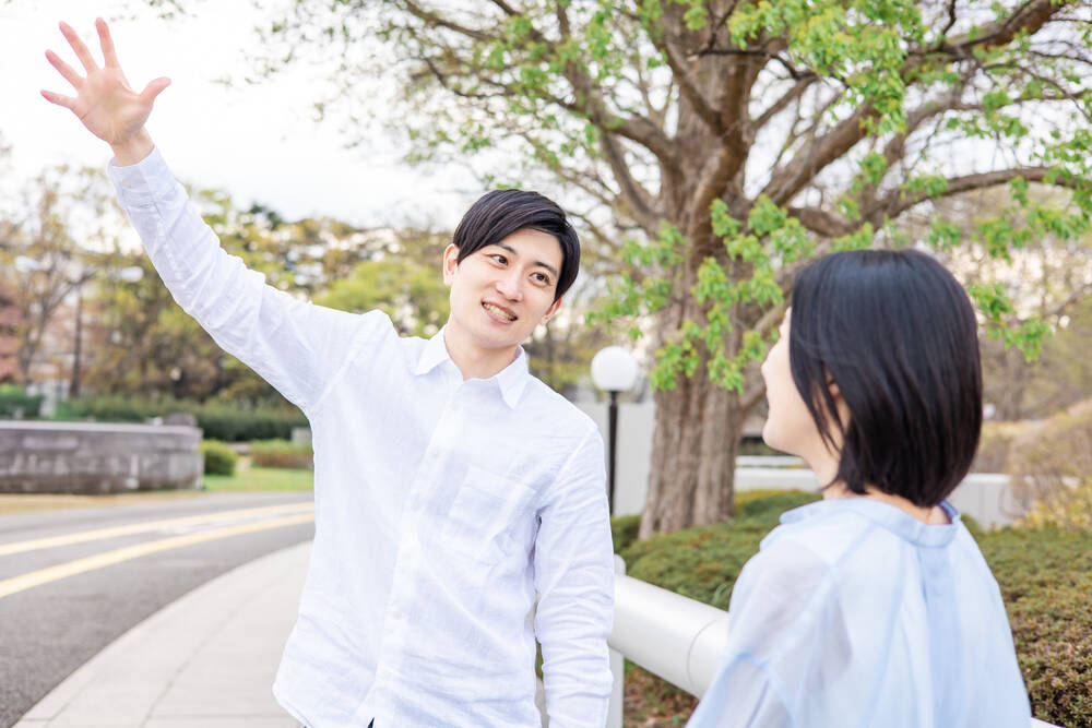 時には外でコーチングを行うこともあります